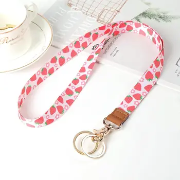 Polyester Printed Phone and Camera Lanyard, Suitable for Outdoor Exploration, Unisex, Customizable Color and Pattern