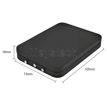 105*73*16mm Custom Black Tin Packaging Rectangle Mini Cigarette Child Protection Resistant Metal Box Small Spice CR Tin Box
