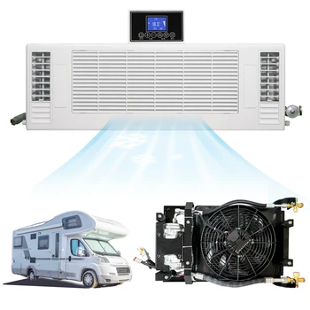 Factory Sale Electric Car Air Conditioning System Hidden Truck Ac Unit 12v Iron Material Rv Air Conditioner For Cooling