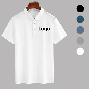 Custom Logo Wholesale T-Shirt Cotton Vintage Fashion Tennis Shirt Bulk Regular Fit Acid Wash Mens Polo Shirts