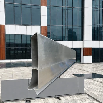 Modern Design Commercial Aluminum Curtain Wall Cladding Panel Exterior Vertical Fin Column for Building Outdoor Applications