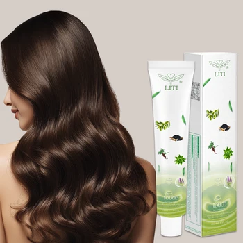 2025 Best Selling Factory Production Hair Dye Cream Quick Natural Looking Results Adds HighlightsLasting Anti-Fade for Salon