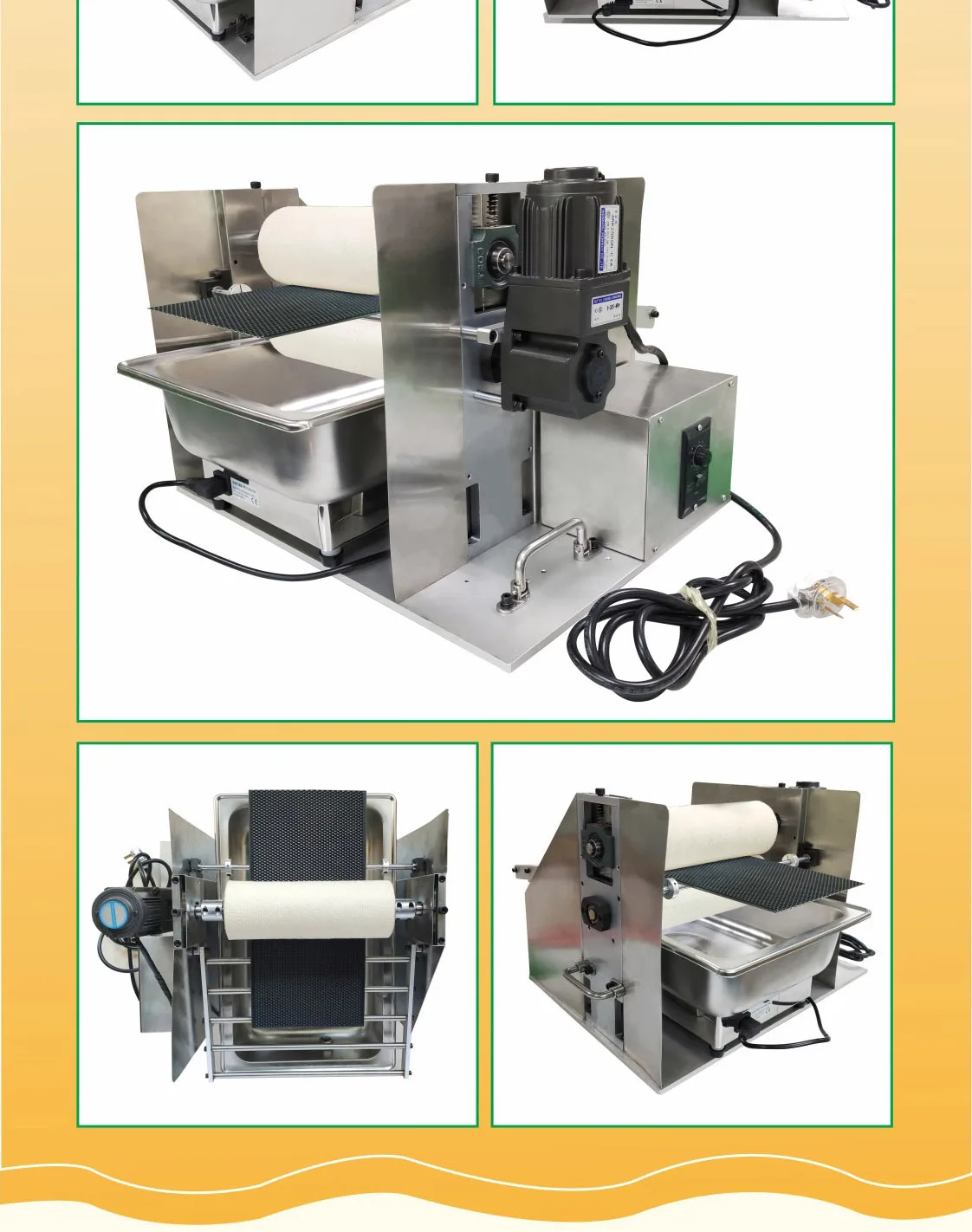 Beekeeping equipment Plastic Foundation wax roller machine
