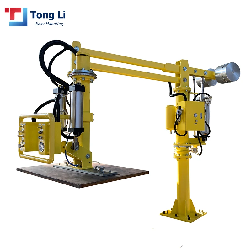 Pneumatic Manipulator Arm for Handling Sheet Metal
