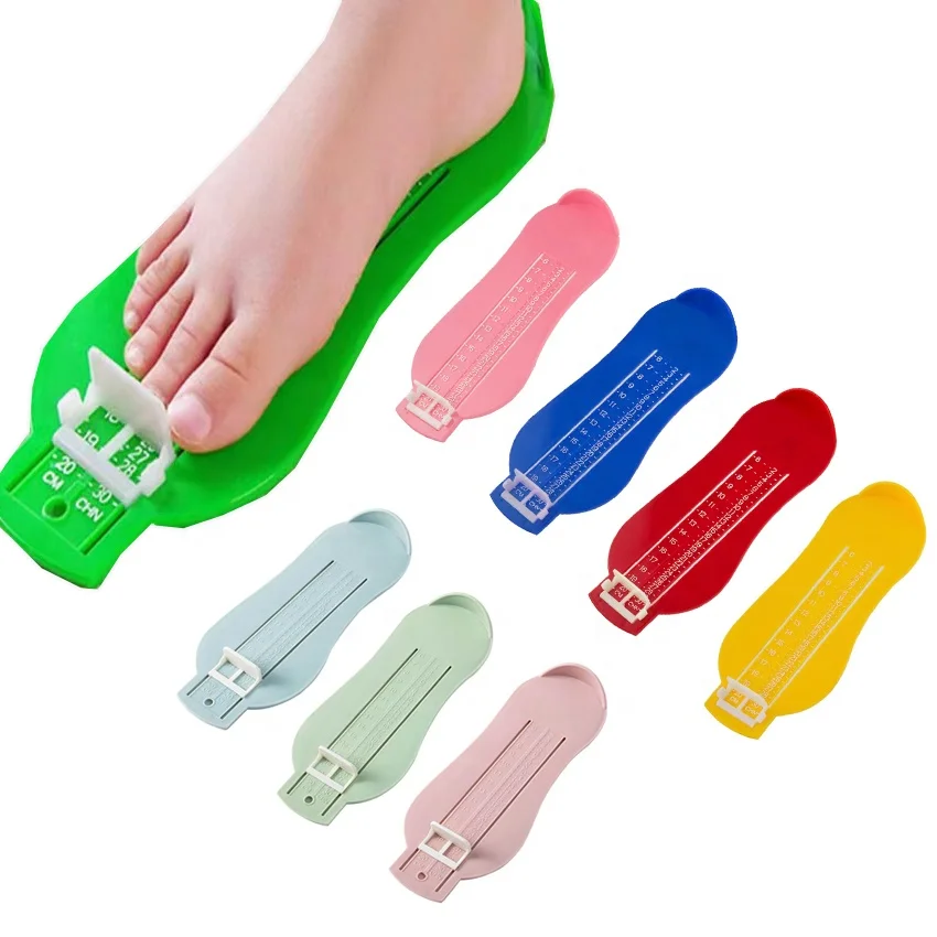 Baby Foot Ruler Kids Foot Length Measuring Child Shoes Calculator