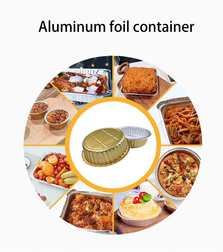 580ml Rectangle Disposable Food Grade Aluminium Foil Container Buy