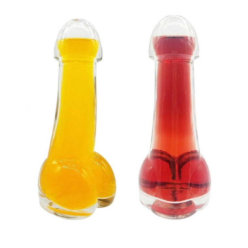 Bachelorette Novelty Male Penis Unique Shape Glass Wine Sexy Bottle - China  Bachelorette Party and Party Supplies price