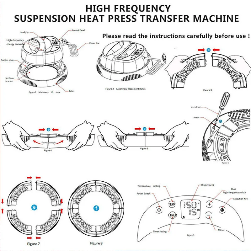 Mini Heat Press Machines Handheld Portable Heat Transfer Printing
