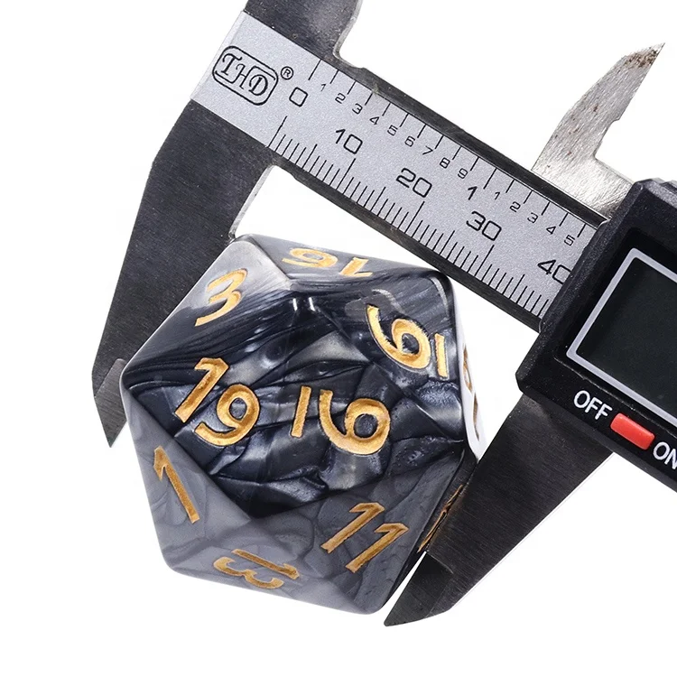 1 Usd 40mm Large D20 Dice Plastic Acrylic Dice Large Size Dice Buy Large D20 Dice,40mm Engrave