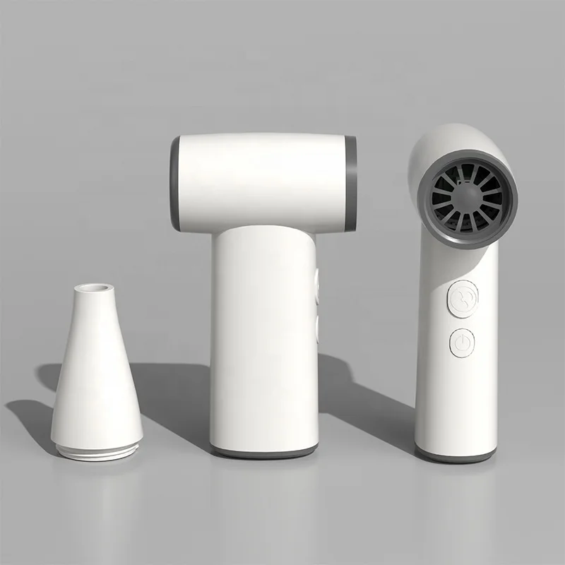 Mini Turbo Jet Fan USB Portable 3300mAh Strong Wind Pow Air Duster Blowing Snow Home Cleaning