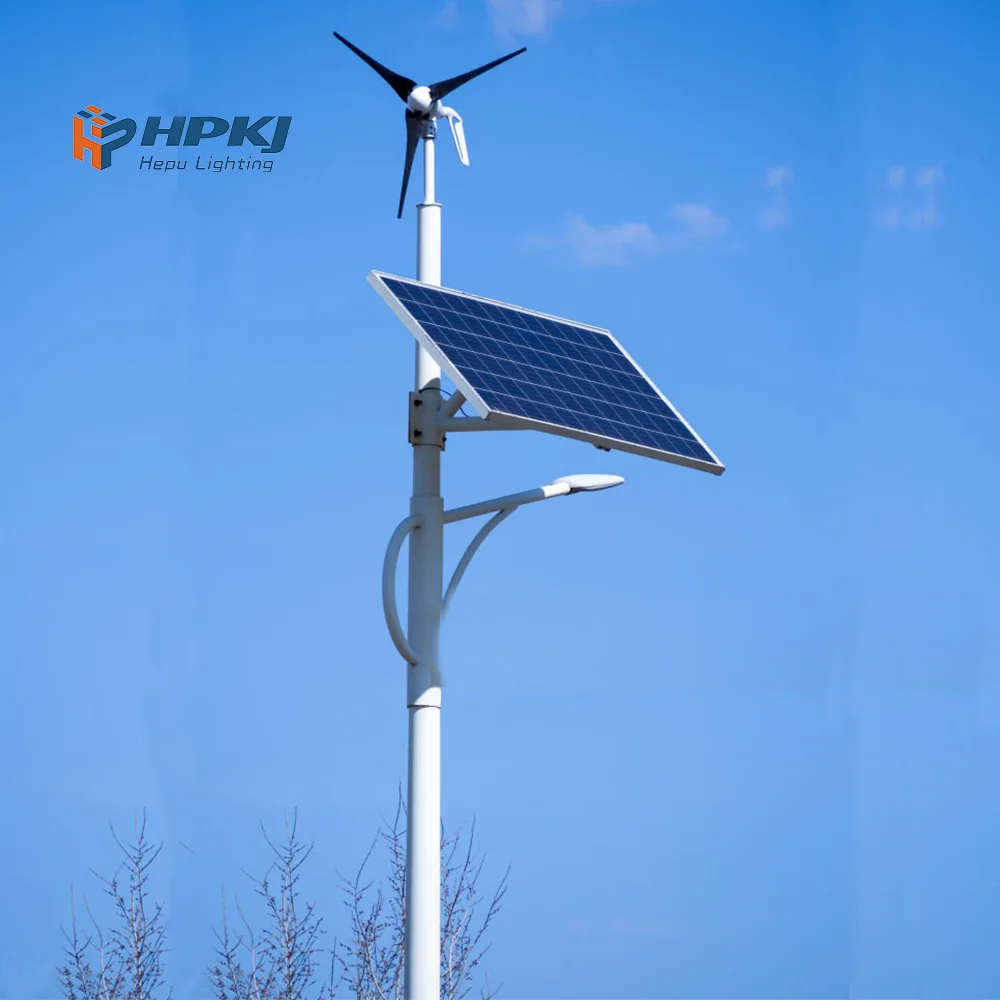 Energy Magnetic Generator Wind Solar Hybrid Power System/wind Turbine 40W All in One Led Street Lighting