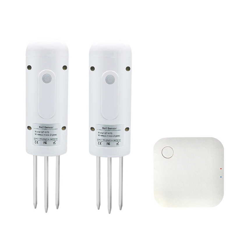 Smart Life APP Control Zigbee Soil Moisture Temperature Sensor Intelligent Soil Real Time Monitor Detector