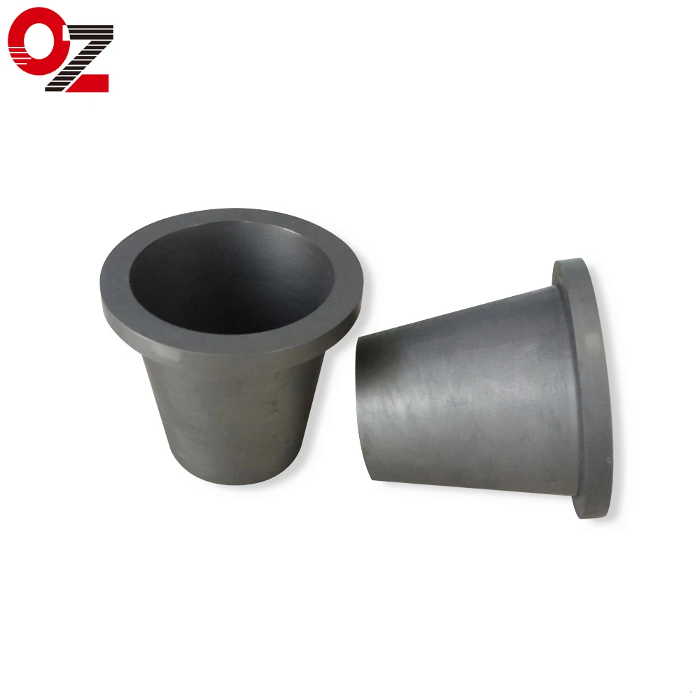 Графитовый тигель с отверстием для плавления золота