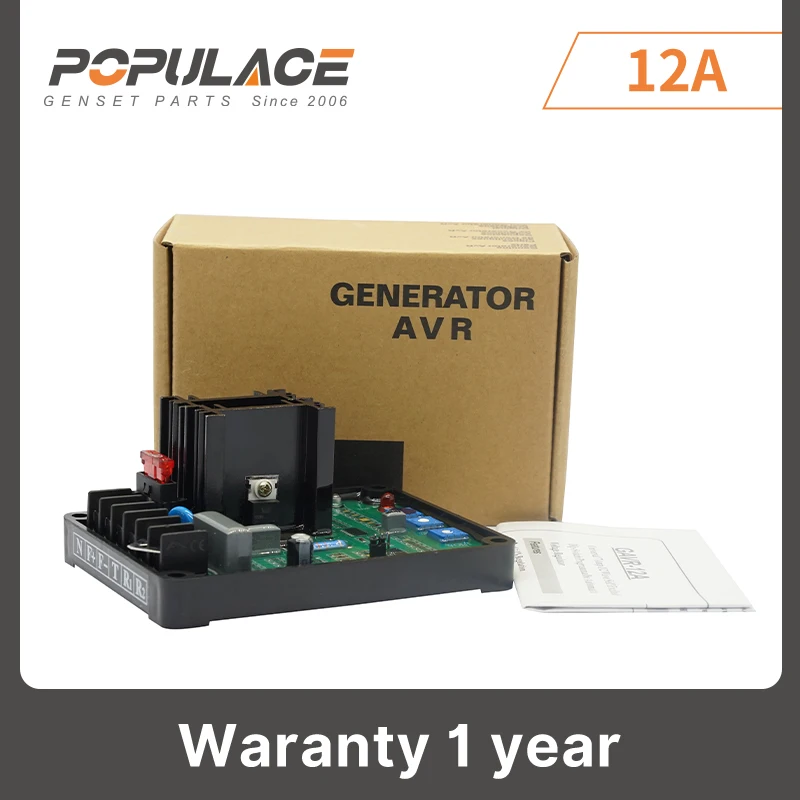 dynamo Generator Parts for Genset Spare Part Automatic Voltage Regulator GAVR-12A Brushless Avr factory