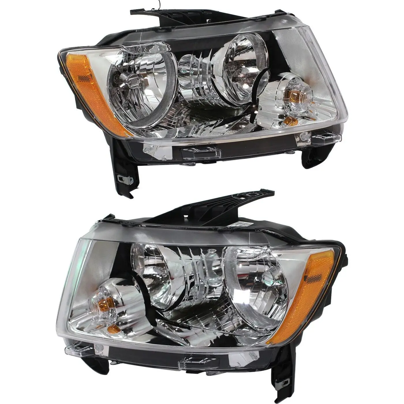 Car Body kits Headlight Set For 2011 2012 2013 Jeep Compass Left and Right 2Pc headlamp L 5182553-AD  R 5182552-AD