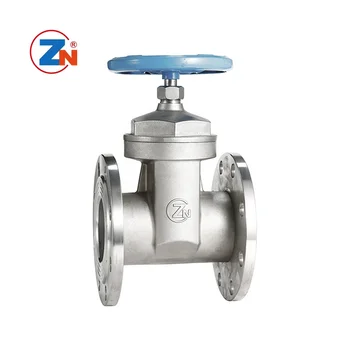 Z45X-16P Gate Valve stainless steel non rising stem soft seal elastic seated flanged Gate Valve