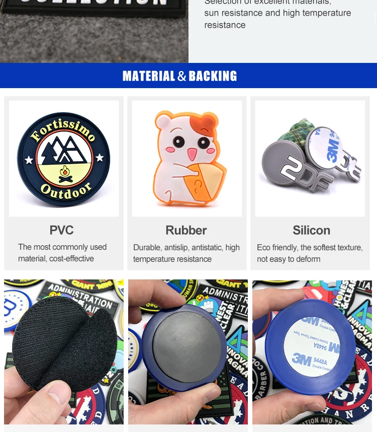 Custom Brand 3d Logo Eagle Badge Heat Press Pvc Patch,Customize Design