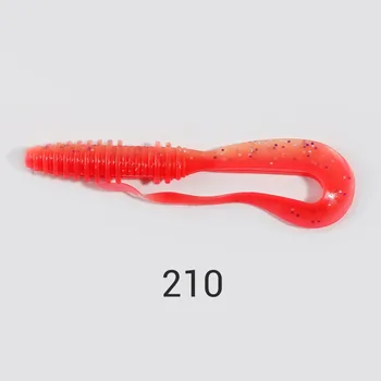 NOEBY 2.7g Soft Silicone Lures Special Tail Worms Bait Smelling Isca Luminous Lure for Carp Bass Saltwater Freshwater – Soft Lure – view 5