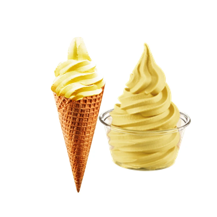 Halal Fruity Ice Cream Powder Mix Yogurt Vanilla Ice Cream Flavor
