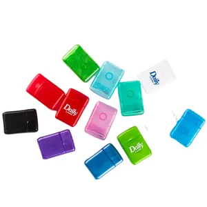 Daily Care OEM Factory Nylon Dental Clean Floss Waxed Souvenir Interdental Floss for Gum Cleaning Free Sample