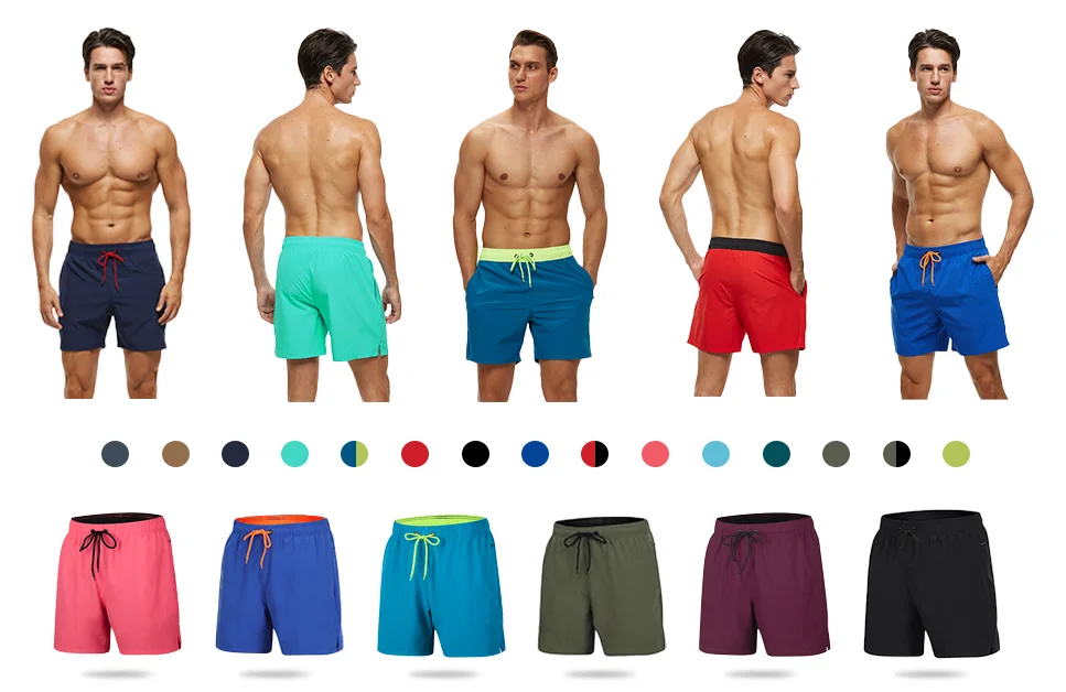 patterned shorts mens Wholesale Flower board shorts Custom Surfing waterproof shorts994_voghion.com