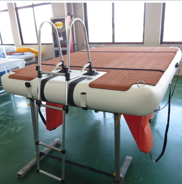 Custom Inflatable Pontoons Custom Inflatable Floating Dock & Floating Pontoon Platform for Outdoor ...