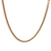 2.5mm box chain-gold waist chain-80cm+10cm