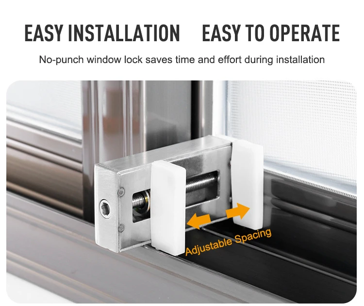 Sliding Window Protector Secure Your Windows with Gstar Safety Locks - Child & Theft Protection