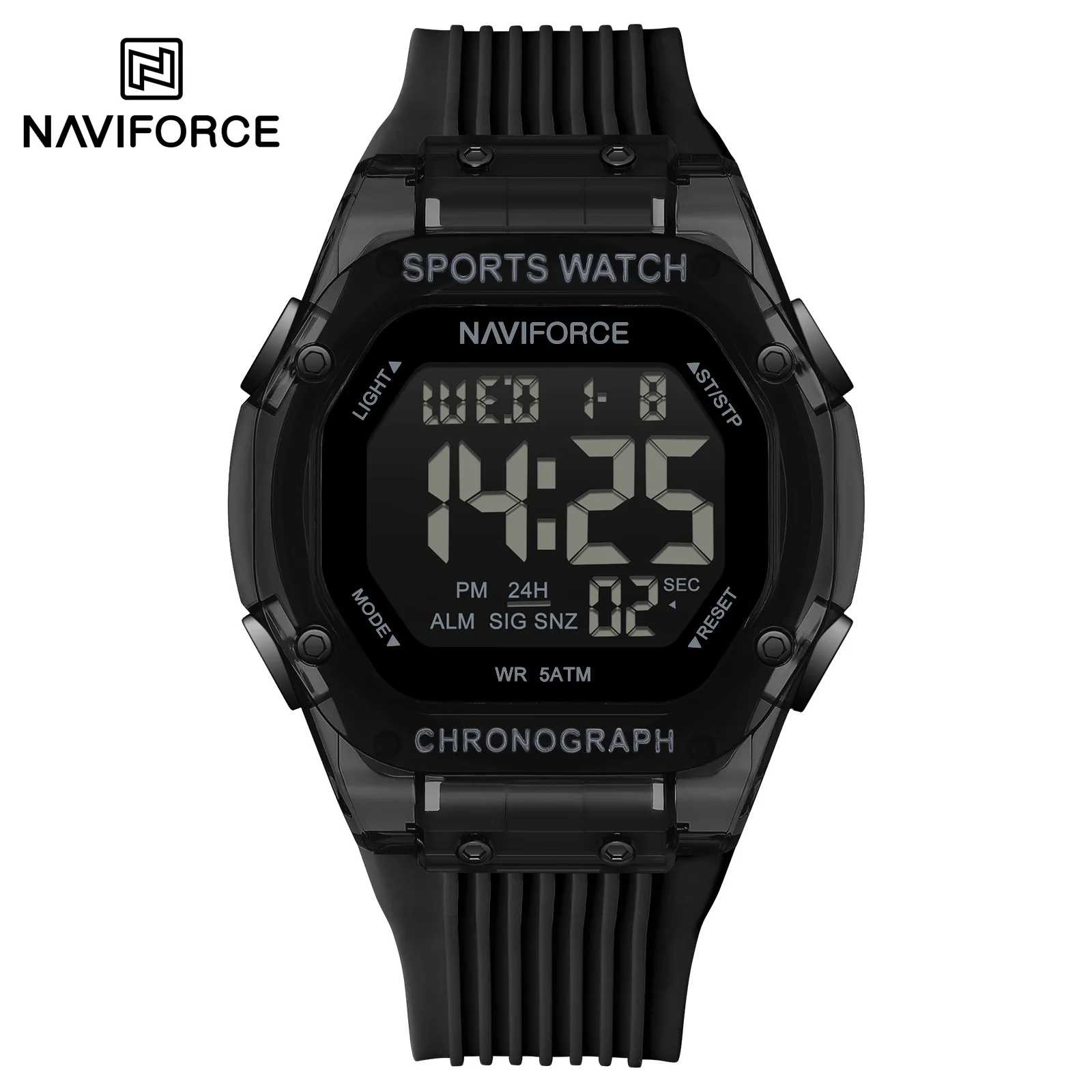 Led Watch Watch And Bracelet Set Walmart NAVIFORCE 7113 Men's