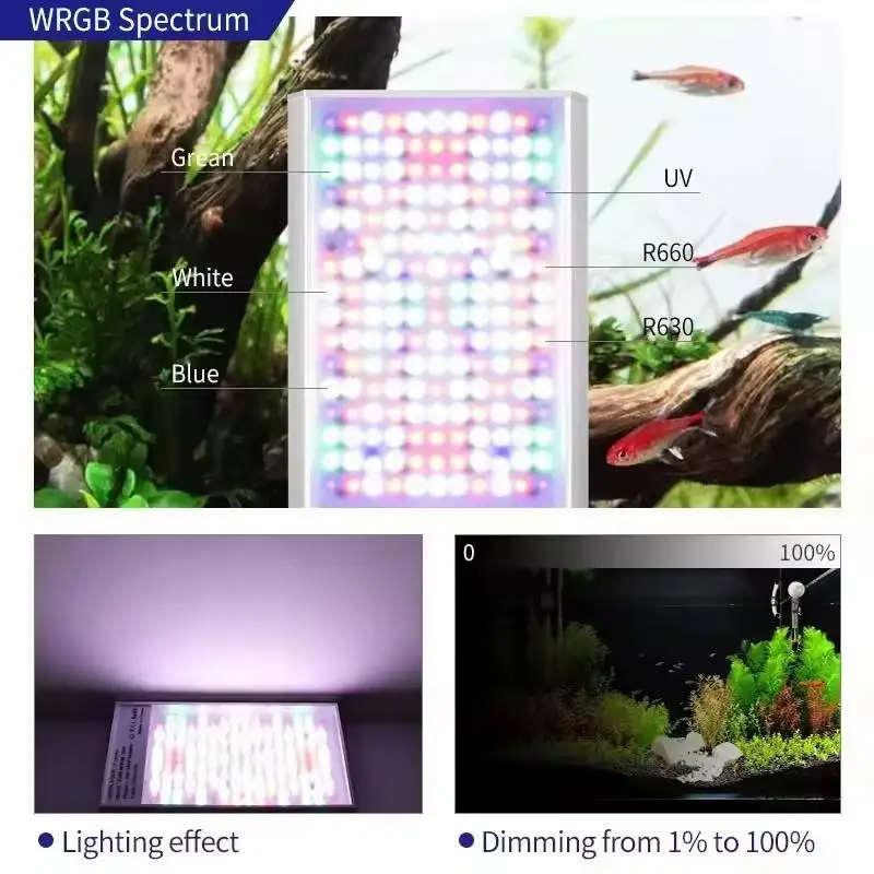 WEEK AQUA Z200 Series Aquarium LED Light - Full Spectrum
