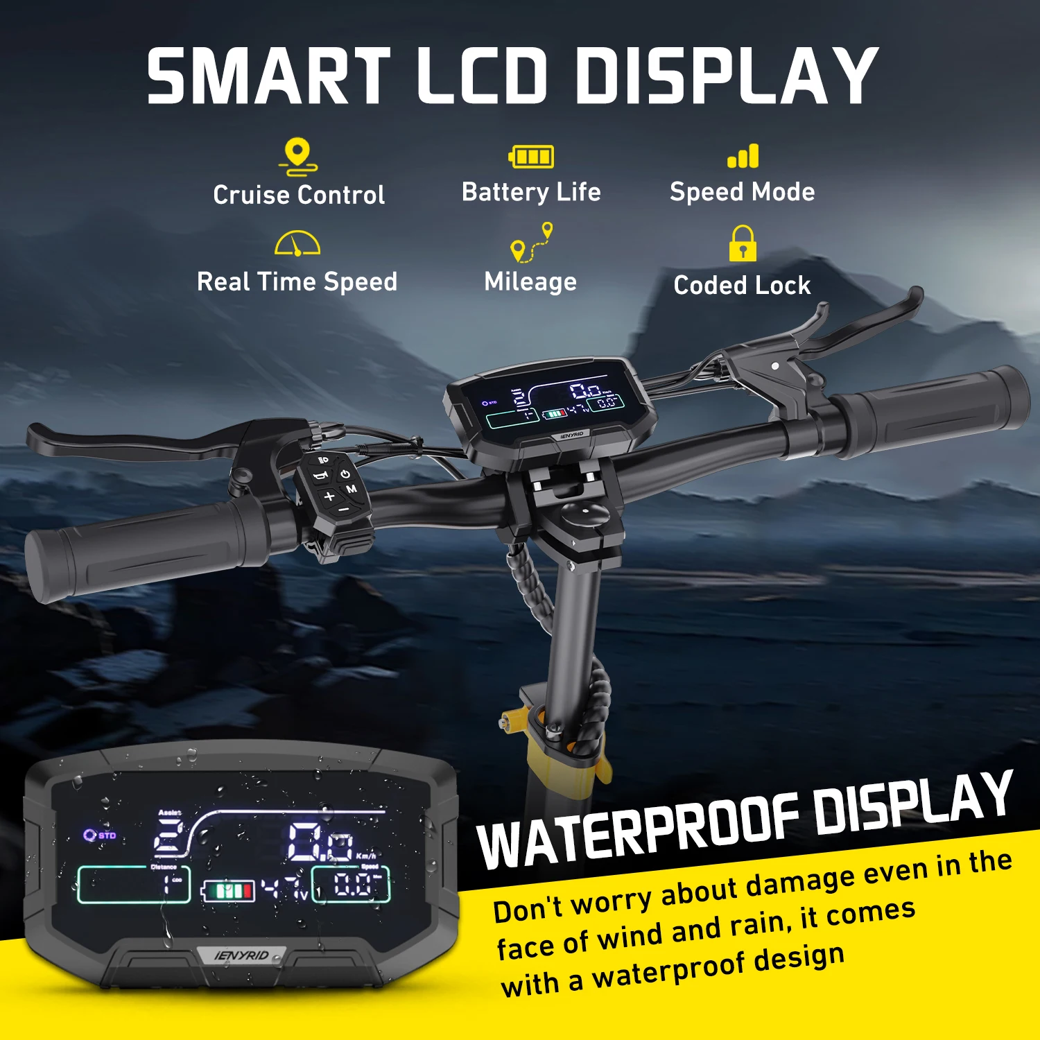 S1 700W Offroad-Elektroroller | Elektroroller Für Erwachsene | Scooter