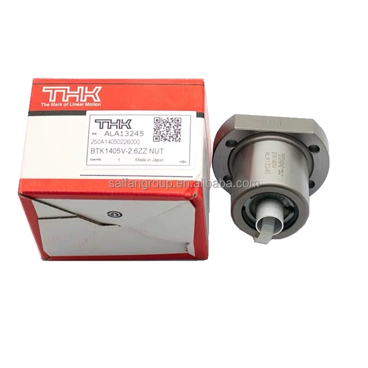 Thk Rolled Ball Screw Nut Btk 5016v5.3 Btkv Series Linear Ball Screw