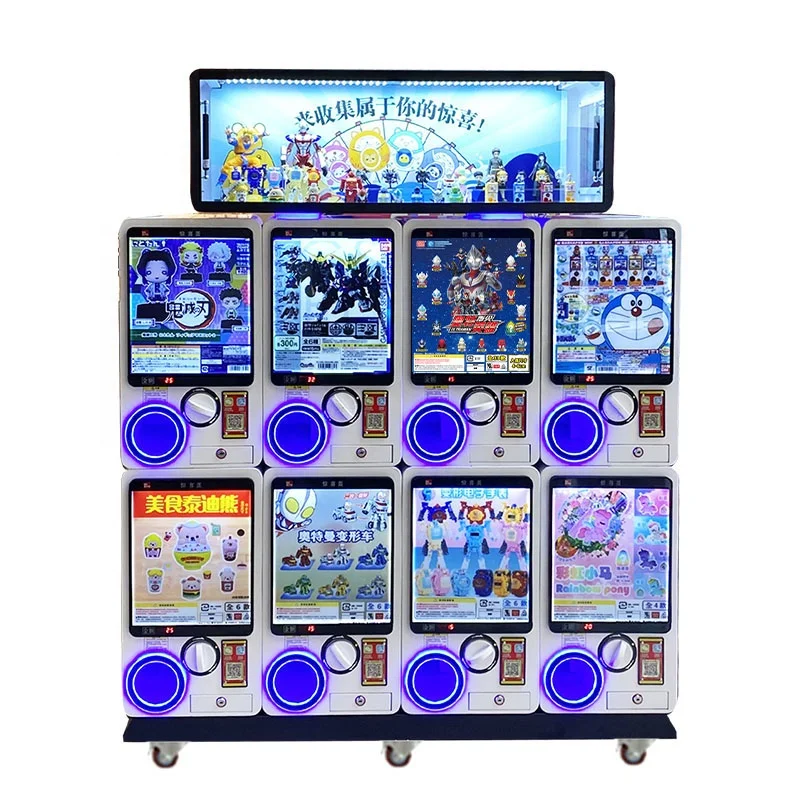 Machine Gacha Gachapon Gashapon Capsule Machine à sous Gashapon Jouets Balles à sous Capsules Jouets Machine Capsule-surprise VIII