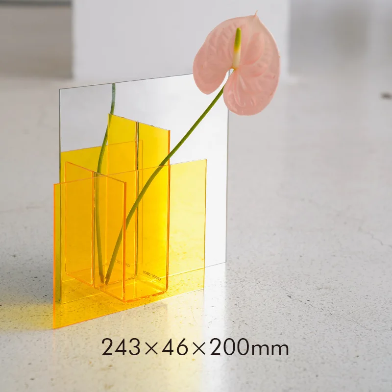 Custom Clear Tall Acrylic Vases Made In China Colorful Acrylic Vases