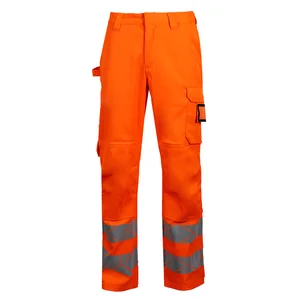 Wholesale Customized High-Quality Men's Construction Clothes Workwear Safety Fireproof Stretch Work Pants
