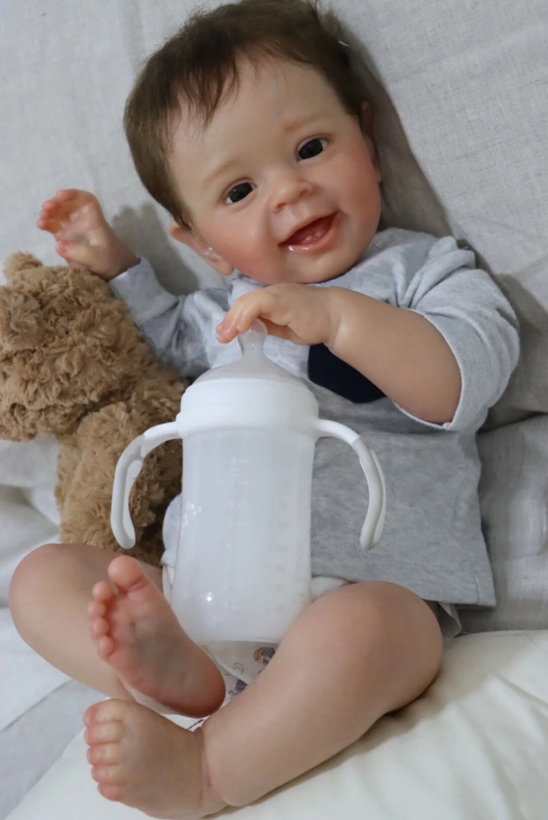 Заказать Реборн Младенец Пил Двигал Ручками Головой