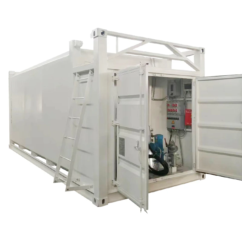 Stackable Fuel Containers China Factory Direct Sale Portable Self-Bunded Tank Fueling Station ...