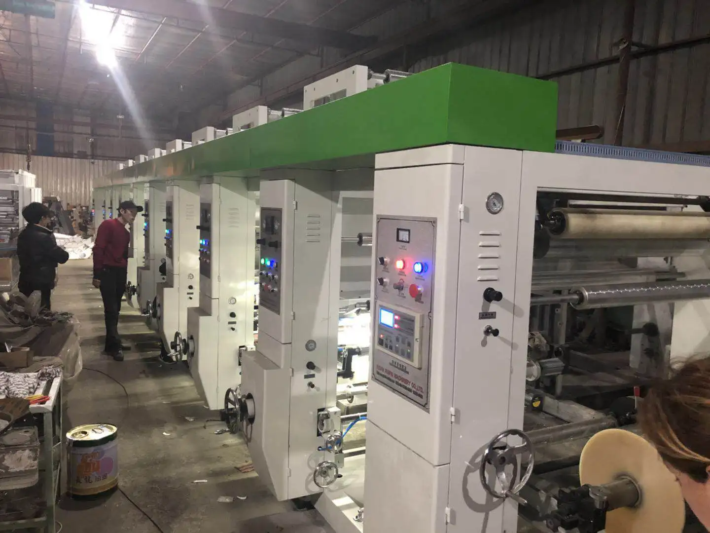 RPASY Model Computer Control Doctor Blade  Roto 4/6/8 Color Gravure Printing Machine Price
