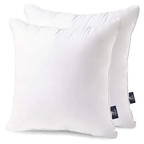 Pure White Throw Pillow Insert Wholesale Microfiber Pillow Inserts