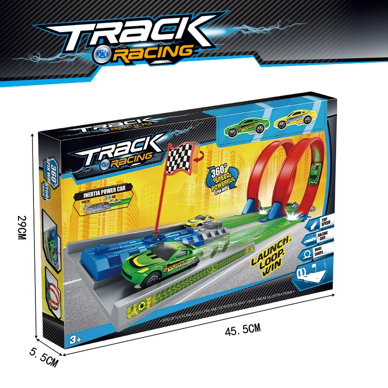 Premium Imported Gliding Rail Car 8 Layer Track Racing Set for Kids