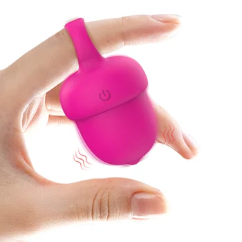 Cute Mini Finger Vibrator for Women Finger Vibrator Dildo Vagina Clitoris Stimulator Sex Toys for Female Masturbation