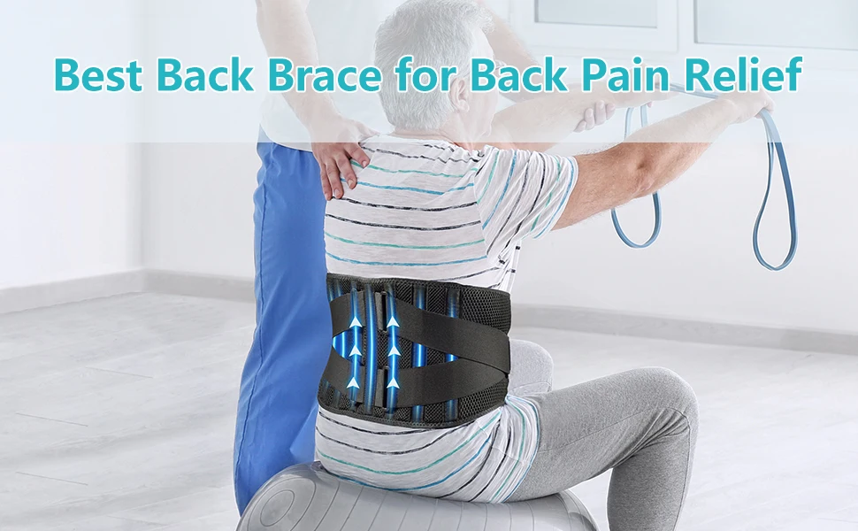 Best Selling Customized Medical Lumbar Support 6 Stays Breathable Anti