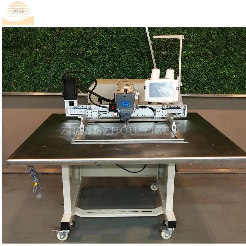 Automatic Electronic Computer Programmable Industrial Wallet Bags and Shoes Pattern Sewing Machine for Sale