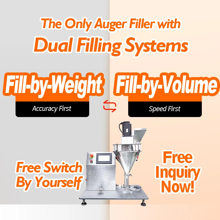 Wholesale Tabletop Tea Powder Screw Auger Filler Vial Dry Food Powder Matcha Powder Filling Machine VTOPS-P2T
