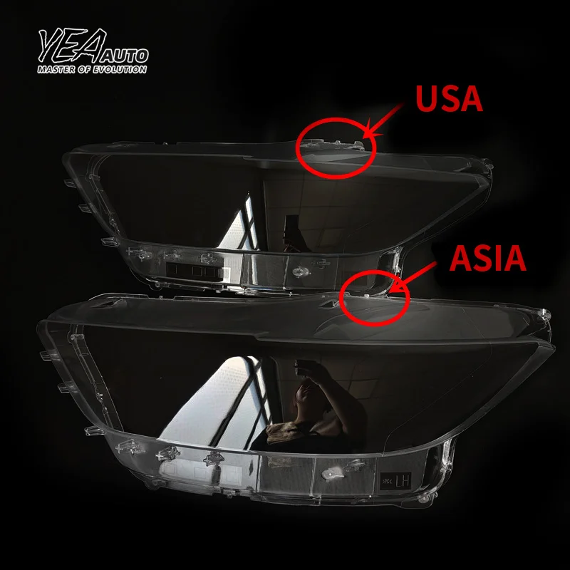 product yea auto car headlight glass usa version lampshade cover lens for ford mustang light lens cover asian type 2015 2016 2017-33