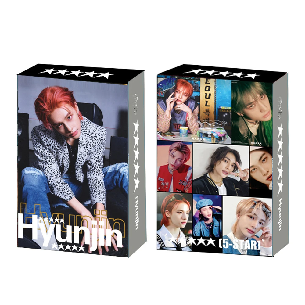 KPOP Stray Kids 5-STAR Album Photocard 55Pcs/Set Felix HyunJin