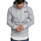 High Quality Hoodies High Quality Sportswear Pullover Blank Gym Black Sweatshirt Custom Logo Printed Mens Hoodies
