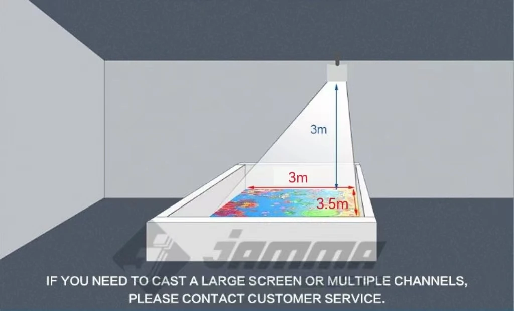 Indoor Interactive Ar Sand Table Projector Smart Amusement Park Kids ...