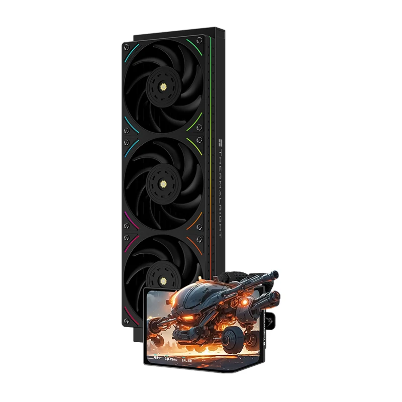 Thermalright Levita Vision 360 UB ARGB BLACK - Quiet & Efficient
