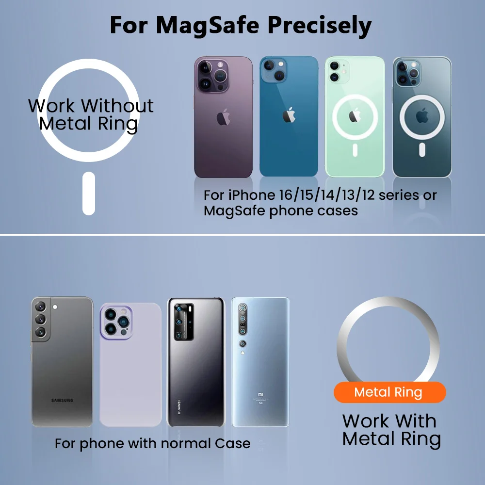 Hot Selling Magnetic Phone Holder for Golf Cart Attaching Magnetically to Any Metal Surface Strong Magnets Secure Mounting Phone
